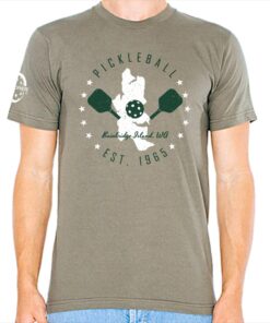 Bainbridge pickleball t-shirt, lieutenant - Picklesphere.com.