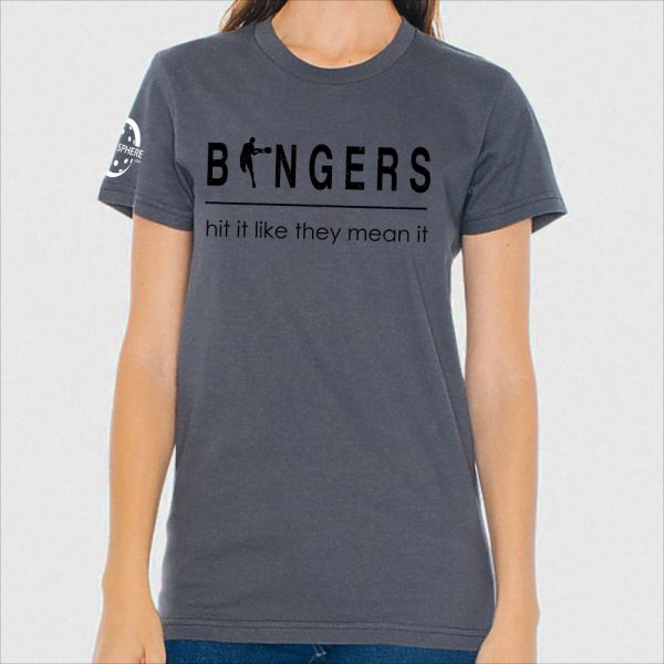 Bangers pickleball t-shirt, slate - Picklesphere.com.