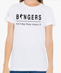 Bangers pickleball t-shirt, white - Picklesphere.com.