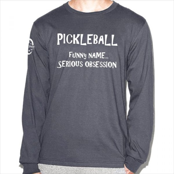 Serious obsession long-sleeve t-shirt - Picklesphere.com.