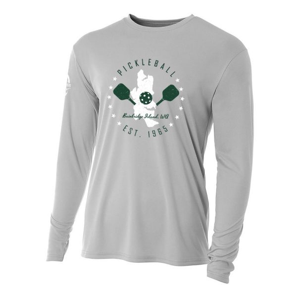 Bainbridge Island long-sleeve performance shirt - Picklesphere.com.